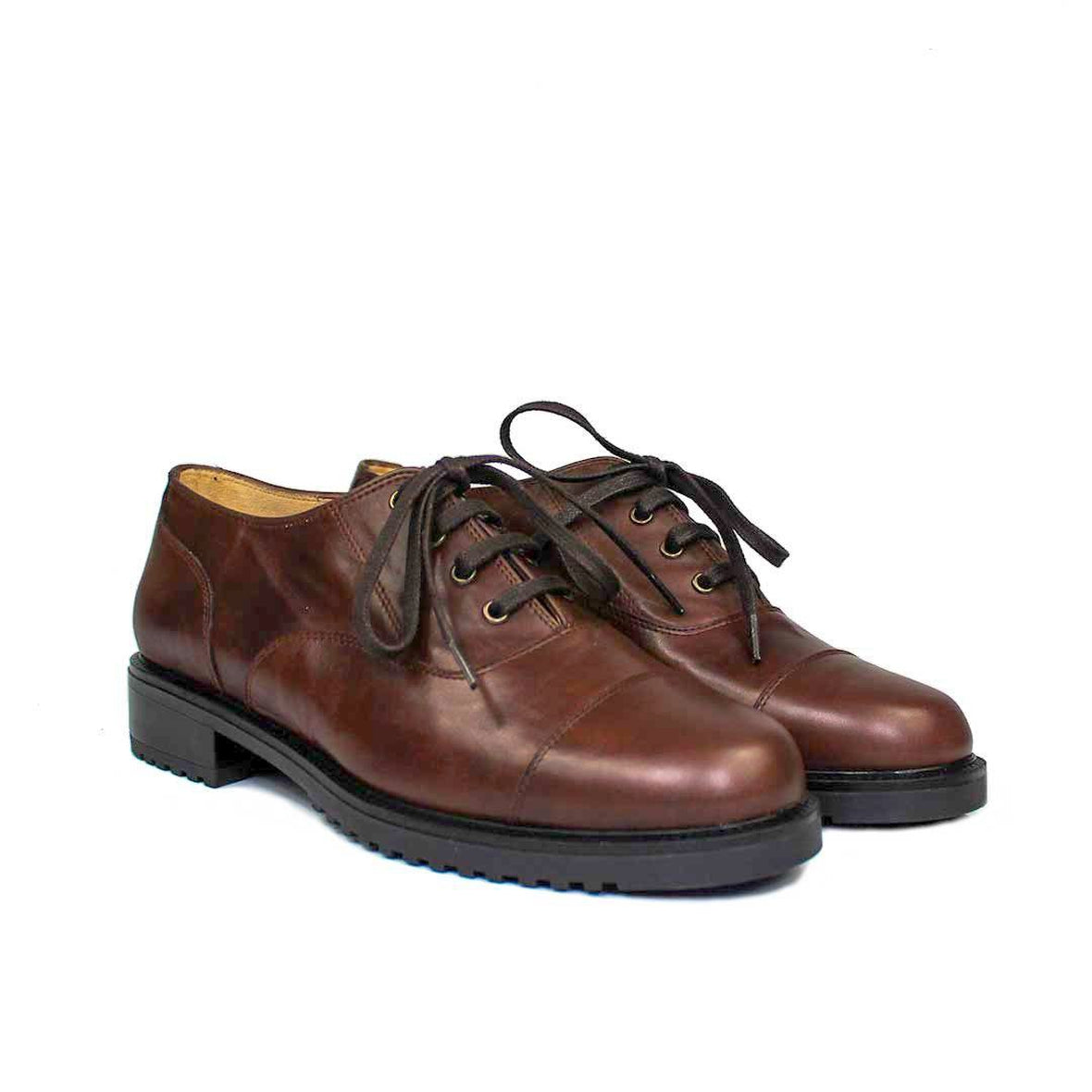 JANET Natural Brown Leather Cow