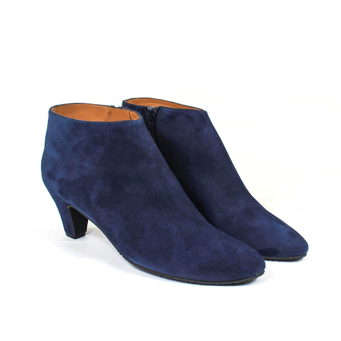 ELIPE Navy Blue Leather Suede